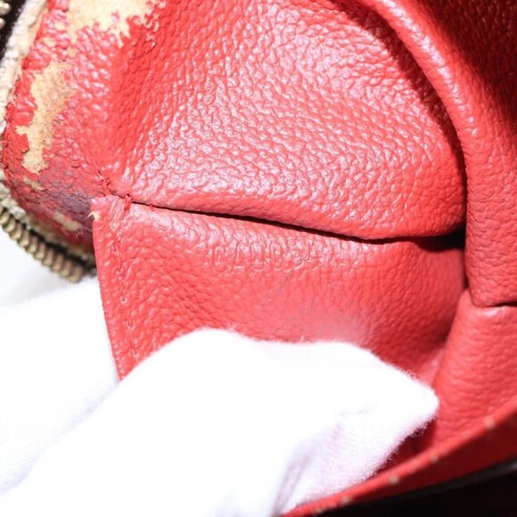 LOUIS VUITTON Damier Ebene Pochette Cosmetic PM Pouch N47516 LV Auth 82976 - Picture 13 of 14